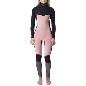 2020 Rip Curl Womens Dawn Patrol 5/3mm Chest Zip Wetsuit Black WSM9AS